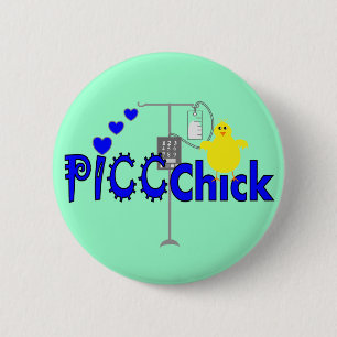 Gåvor för PICC-CHICK (PICC FODRAR SJUKSKÖTERSKA Knapp