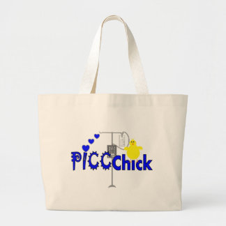 Gåvor för PICC-CHICK (PICC FODRAR SJUKSKÖTERSKAN) Jumbo Tygkasse