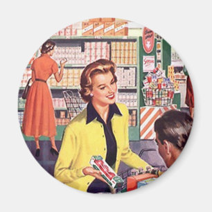 Gåvor för shoppare för Retro Magnet