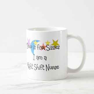Gåvor för sjuksköterska för nattförskjutning kaffemugg