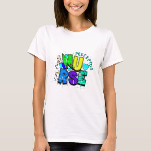 Gåvor för sjuksköterskaPreceptor"tack" Tee Shirt