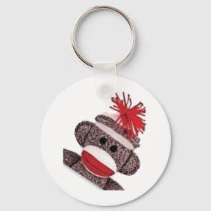 Gåvor för sock monkeymerchandiseprodukter nyckelring