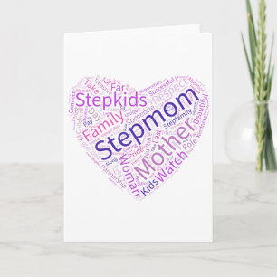 Gåvor för stepmom kort