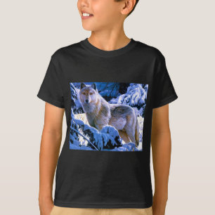 Gåvor för timmervargkonst tee shirt