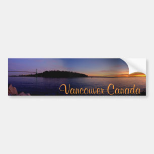 Gåvor för Vancouver bildekalVancouver souvenir Bildekal