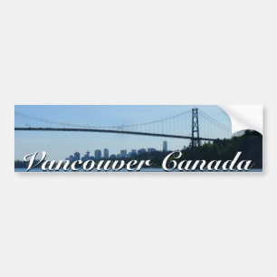 Gåvor för Vancouver bildekalVancouver souvenir Bildekal