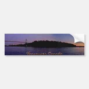 Gåvor för Vancouver bildekalVancouver souvenir Bildekal