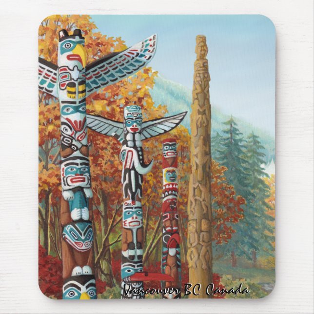 Gåvor för Vancouver Mousepad souvenirVancouver Musmatta (Framsidan)