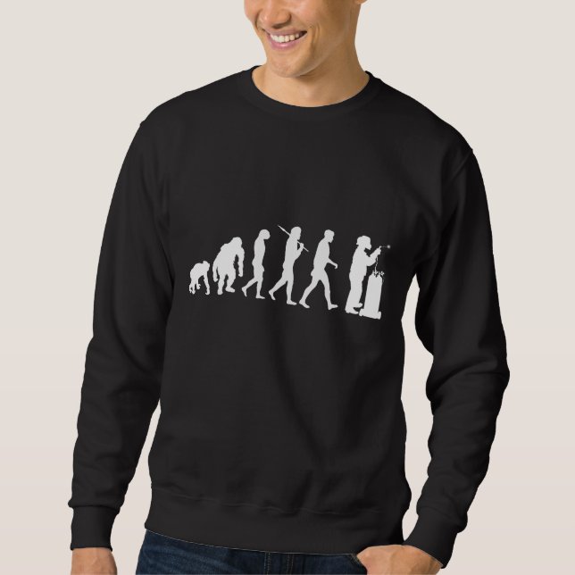 Gåvor för Welderssvetsningfackla som löder manar Långärmad Tröja (Framsida)
