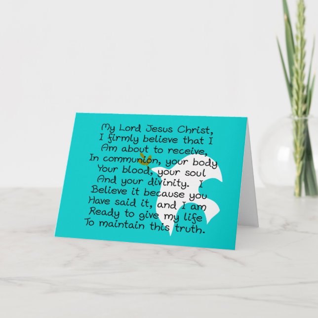 Gåvor från den första Heligan av kommunaldagen Kort (Framsida)