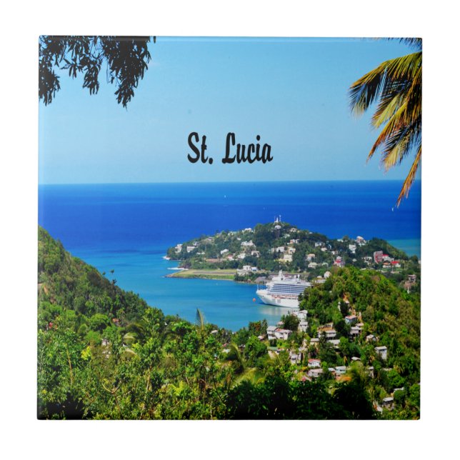 Gåvor från det karibiskt kakelplatta (Framsidan)