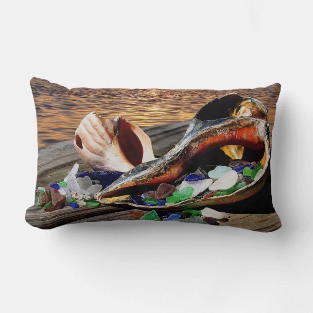 Gåvor från havs~-Martha'sens MORSORNA för vingård Lumbarkudde (Framsida)