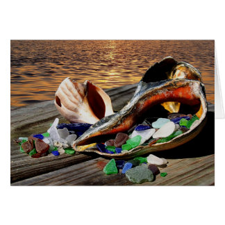 Gåvor från havskorten! hälsningskort