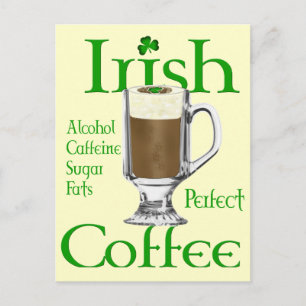 gåvor från Irish Coffee älskare Vykort