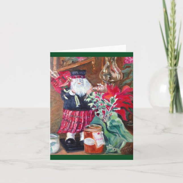 Gåvor från julklapp och nutid helgkort (Framsida)