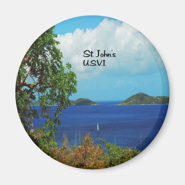 Gåvor från Karibien Magnet (Framsidan)