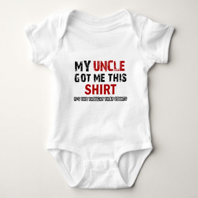 Gåvor från uncle t-shirt (Framsida)