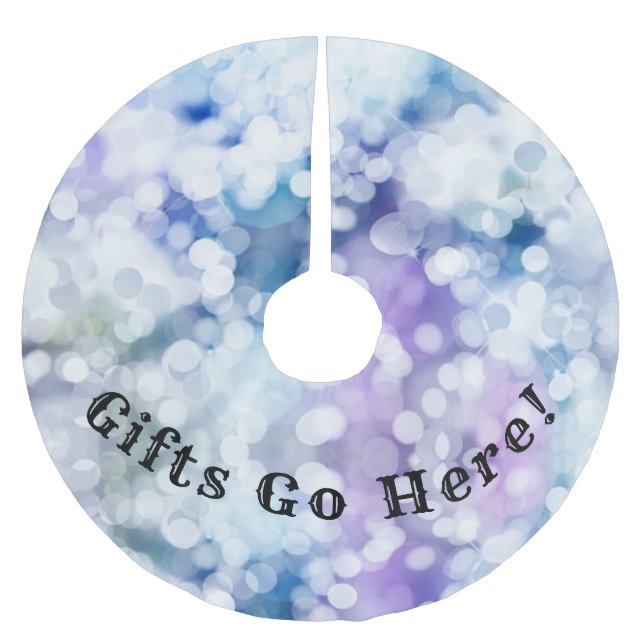 Gåvor, kom hit! Julgran Skirt Julgransmatta Borstad Polyester (Framsidan)