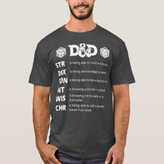 Gåvor och drakar t shirt