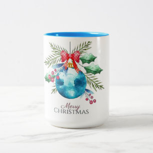 Gåvor och välsignelser Tvåfärgad jul Mugg