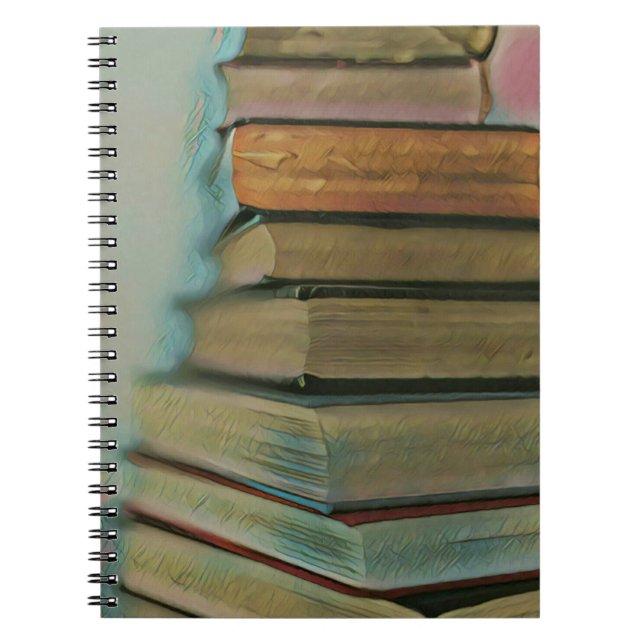 Gåvor till bok älskare anteckningsbok (Framsidan)