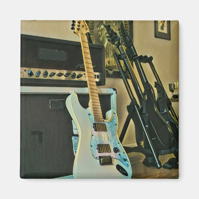 Gåvor till gitarr älskare magnet (Framsidan)