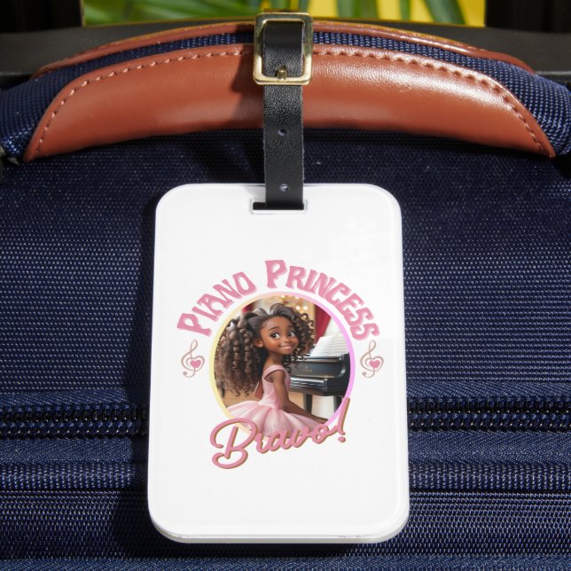 Gåvor till gylor som kärlek ska spela piano bagagebricka (Framsida Insitu 2)