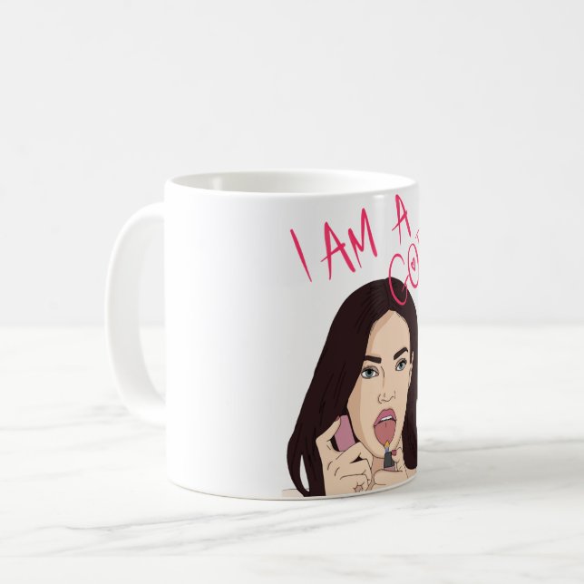 Gåvor till kvinnor Hasbro Megan Fox-Coola Kaffemugg (Framsida vänster)