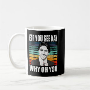 Gåvor till Kvinnor Justin Politikar Trudeau Graphi Kaffemugg
