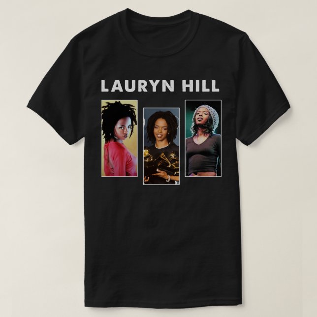 Gåvor till kvinnor Lauryn Underbar Hil Female Rapp T Shirt (Design framsida)