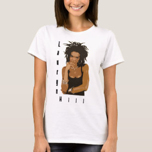 Gåvor till kvinnor Tour Music Lauryn Backe T Shirt