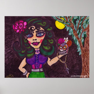 "Gåvor till Måne" Poster