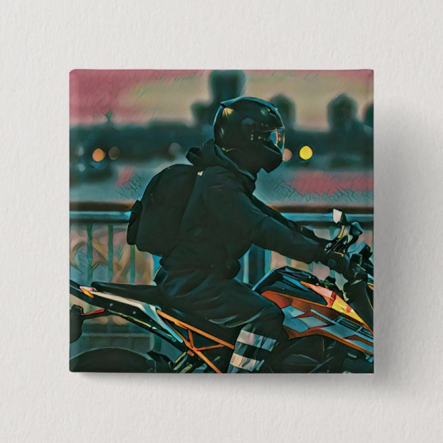 Gåvor till motorcyklister knapp (Framsida)