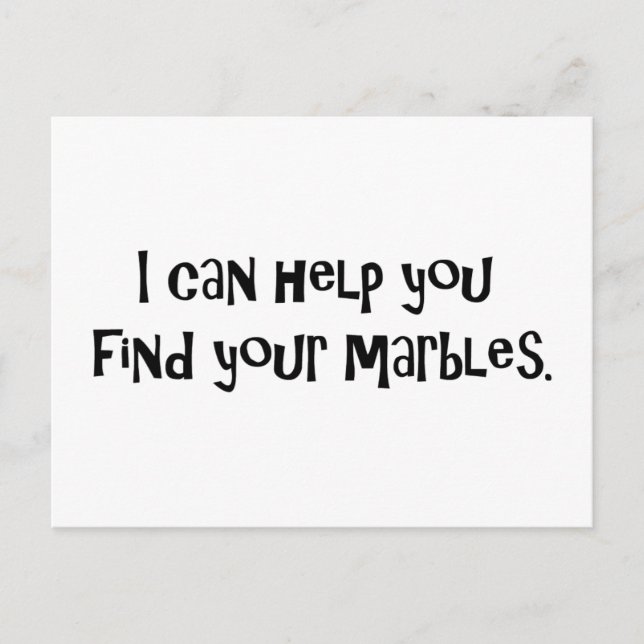 Gåvor till psykologer vykort (Framsida)