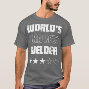 Gåvor till Welders Worlds Okayest Welder T Shirt