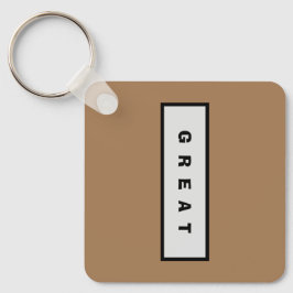 Gåvor: Under 25$ Attractive Authority® STOR Nyckelring