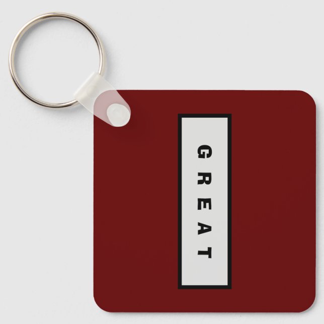 Gåvor: Under 25$ Attractive Authority® UNDERBAR Nyckelring (Framsida)