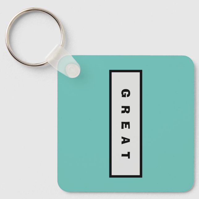 Gåvor: Under 25$ Attractive Authority® UNDERBAR Nyckelring (Framsida)