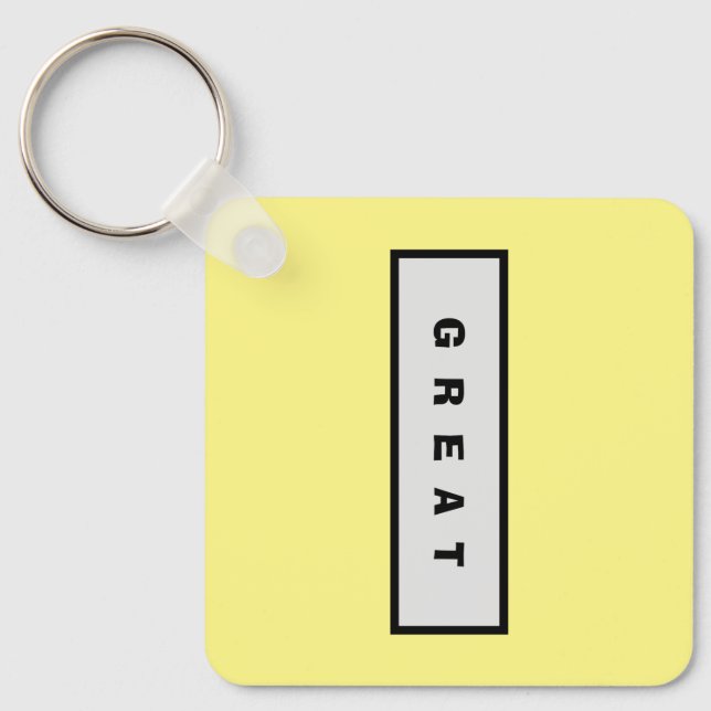 Gåvor: Under 25$ Attractive Authority® UNDERBAR Nyckelring (Framsida)