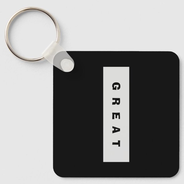 Gåvor: Under 25$ Attractive Authority® UNDERBAR Nyckelring (Framsida)