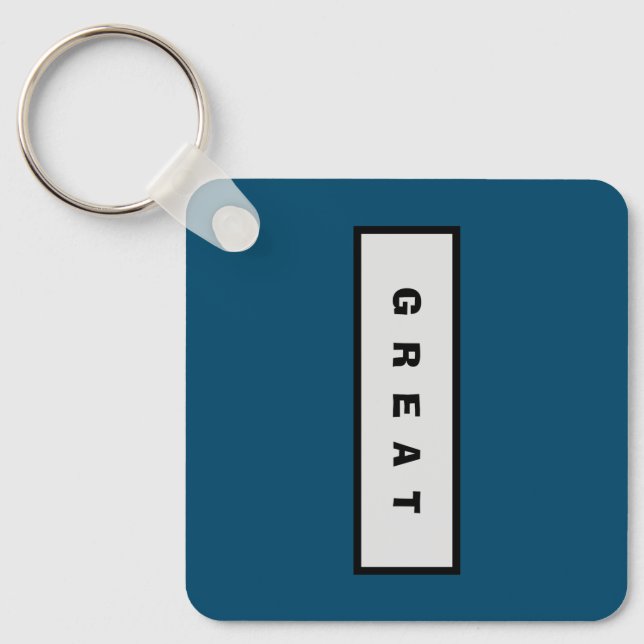 Gåvor: Under 25$ Attractive Authority® UNDERBAR Nyckelring (Framsida)