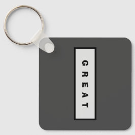 Gåvor: Under 25$ Attractive Authority® UNDERBAR Nyckelring