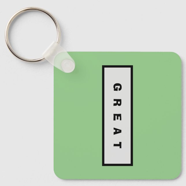 Gåvor: Under 25$ Attractive Authority® UNDERBAR Nyckelring (Framsida)