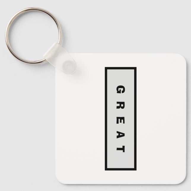 Gåvor: Under 25$ Attractive Authority® UNDERBAR Nyckelring (Framsida)