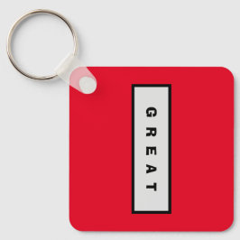 Gåvor: Under 25$ Attractive Authority® UNDERBAR Nyckelring