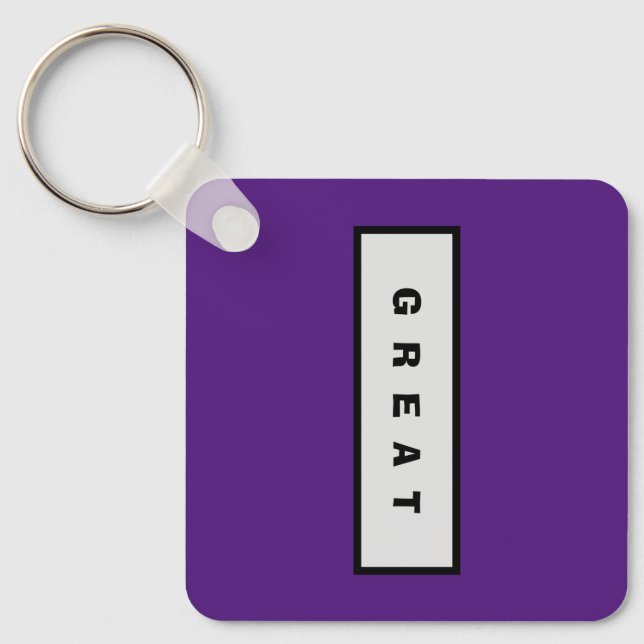 Gåvor: Under 25$ Attractive Authority® UNDERBAR Nyckelring (Framsida)