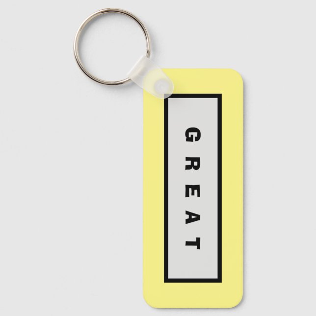 Gåvor: Under 75$ Attractive Authority® UNDERBAR Nyckelring (Framsida)