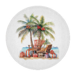 Gåvor under handflatan träd