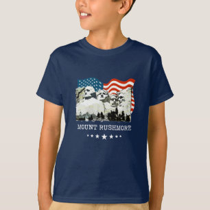 Gåvor USA för Mount Rushmore monumentsouvenir T Shirt