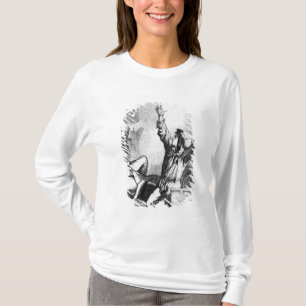 Gavroche hade stupat som endast igen stiger tee shirt